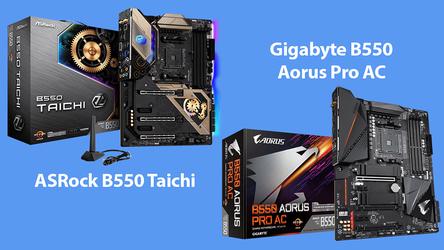AMD B550 Chipset Motherboards are listed on Newegg for Pre-Order