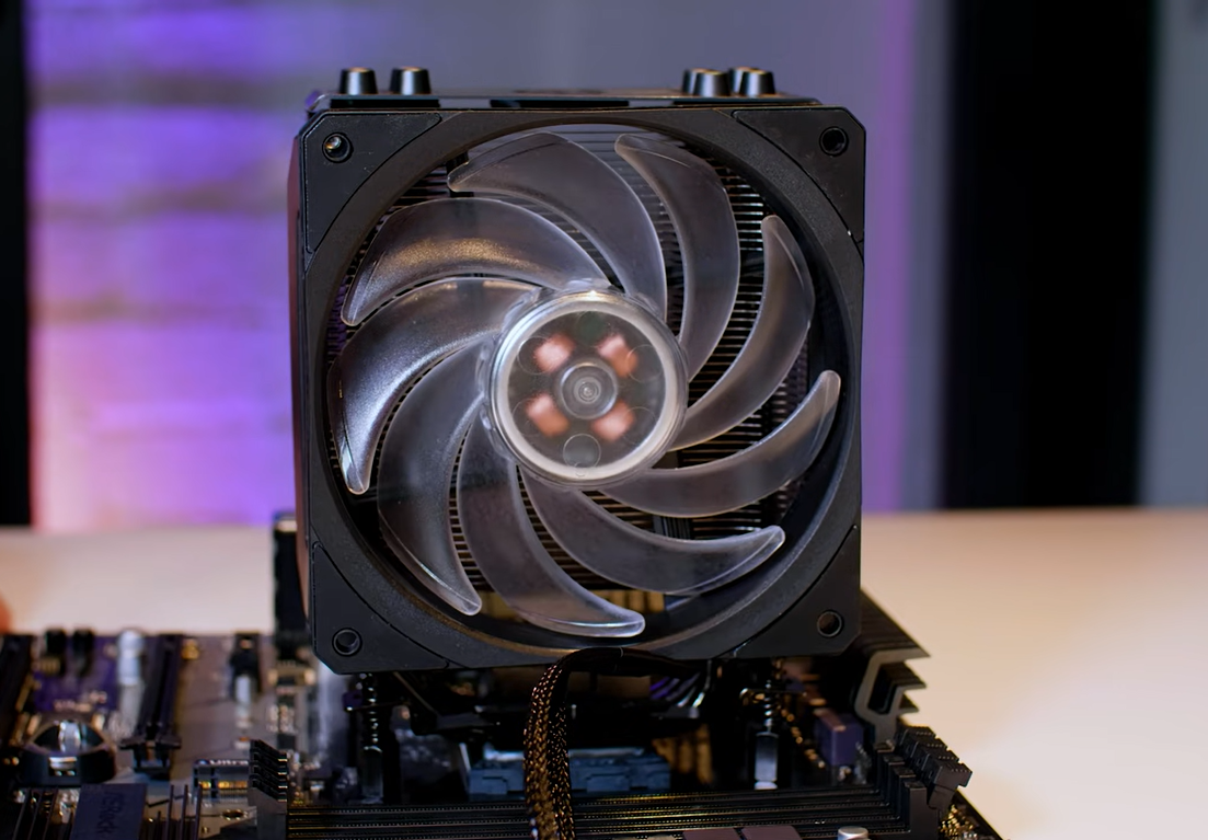 How to clean cooler master CPU fan