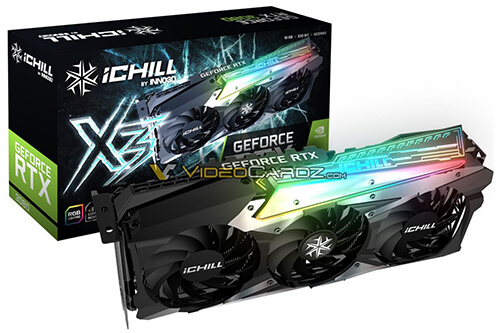 Inno3D GeForce RTX 3080 iChill X3 series