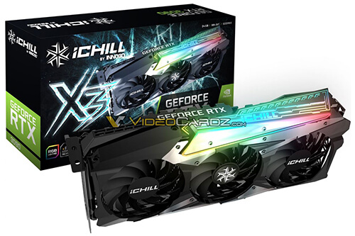 Inno3D GeForce RTX 3090 iChill X3 series