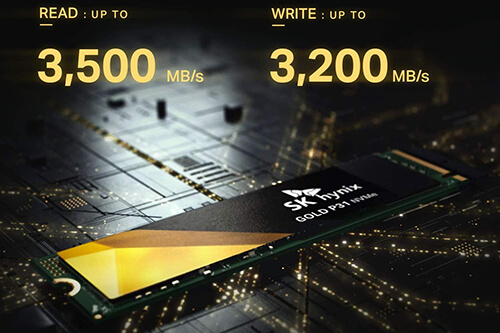 SK Hynix reveals the Gold P31 NAND Flash