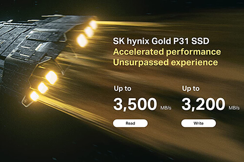 SK Hynix reveals the Gold P31 NAND Flash